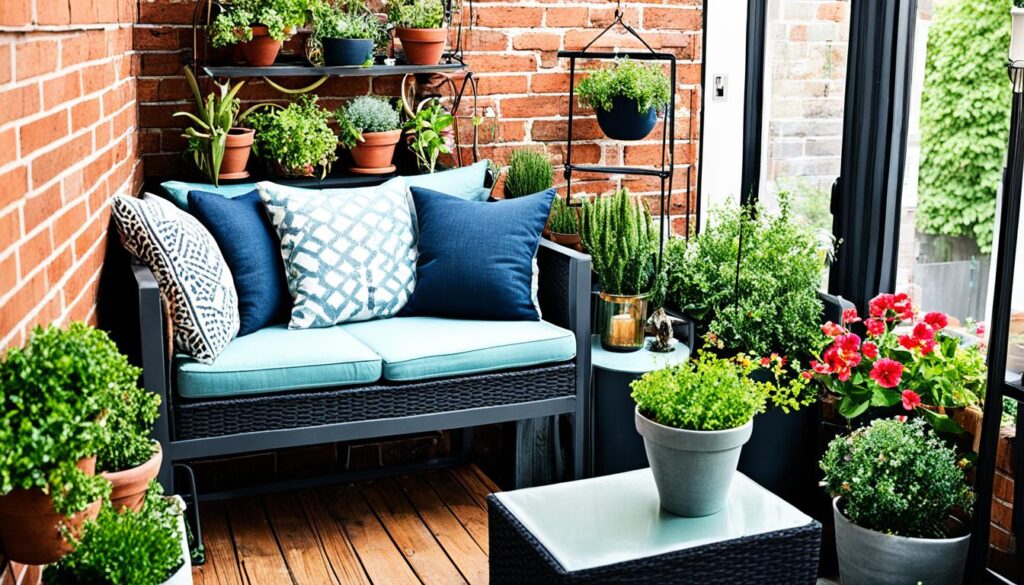 Maximizing small outdoor spaces