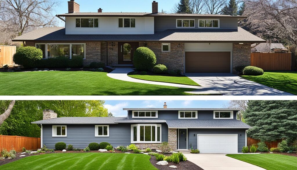 home exterior transformations